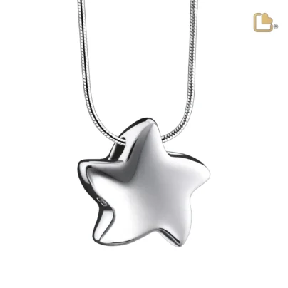 Ashanger Ster/Love urns (incl ketting)