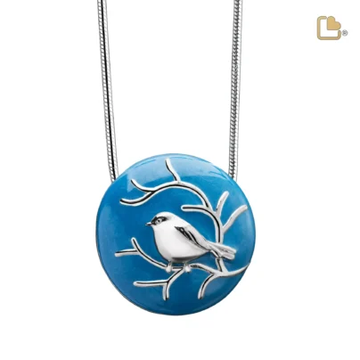 Ashanger Vogel/Loveurns (incl ketting)