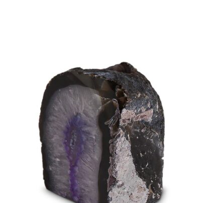 Agaat licht purple met ruimte voor as