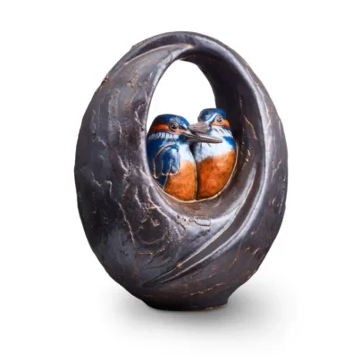 Ijsvogel urn