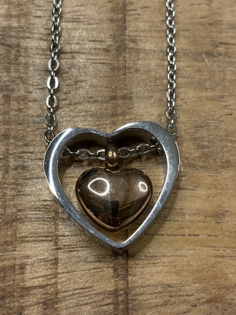 Ashanger hart (incl ketting)(diverse mogelijkheden) - Afbeelding 3