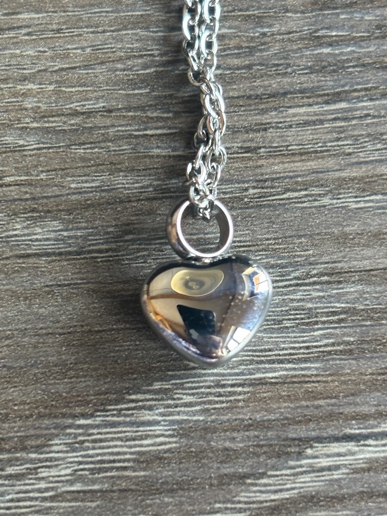 Ashanger hart (incl ketting)(diverse mogelijkheden) - Afbeelding 2